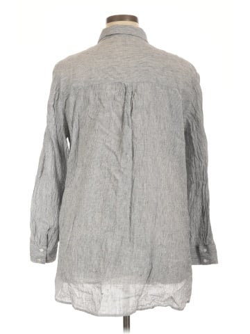 Eileen Fisher Long Sleeve Button-Down Shirt (view 2)