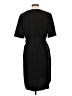 Zara Solid Black Casual Dress Size L - photo 2