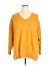 Lucky Brand Yellow Pullover Sweater Size XL - photo 1