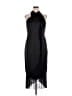 BCBGMAXAZRIA 100% Polyester Black Cocktail Dress Size 16 - photo 1