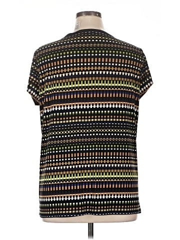 Liz & Co. Short Sleeve Blouse (view 2)