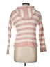 Poof! Stripes Pink Pullover Sweater Size L - photo 2