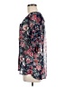 Skies Are Blue 100% Polyester Floral Blue 3/4 Sleeve Blouse Size M - photo 5
