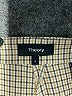 Theory Plaid Tan Gold Casual Pants Size 4 - photo 7