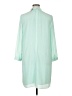 J.Crew 100% Polyester Solid Green Casual Dress Size 16 - photo 2