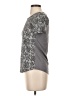 Ann Taylor LOFT Paisley Silver Short Sleeve T-Shirt Size XS - photo 5