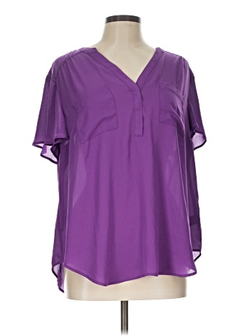 Torrid Short Sleeve Blouse (view 1)