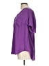 Torrid 100% Polyester Purple Short Sleeve Blouse Size Lg Plus (0) - photo 5