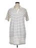 Faherty Stripes White Short Sleeve Button-Down Shirt Size XL - photo 1