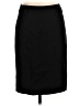 J.Crew 100% Wool Solid Black Wool Skirt Size 0 - photo 1