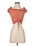 Moa Moa Orange Sleeveless Blouse Size XS - photo 1