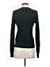 Banana Republic Animal Print Green Pullover Sweater Size XS - photo 2