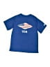 Umbro 100% Polyester Blue Short Sleeve T-Shirt Size XS (kids) - photo 1