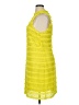 J.Crew 100% Polyester Yellow Cocktail Dress Size 16 - photo 5
