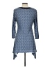 Karen Kane Blue 3/4 Sleeve Blouse Size L - photo 2