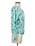 J.Crew Teal Silk Cardigan Size S - photo 4