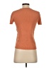 White + Warren Orange Short Sleeve Turtleneck Size S - photo 2