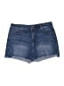 Ann Taylor LOFT Blue Denim Shorts Size 31 waist - photo 1