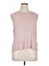 Halogen Pink Sleeveless T-Shirt Size XL - photo 1