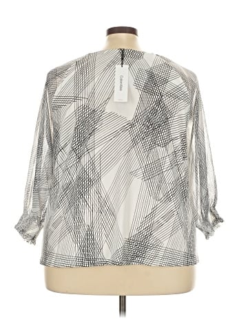 Calvin Klein 3/4 Sleeve Blouse (view 2)