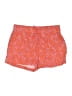 Ann Taylor LOFT 100% Rayon Print Orange Shorts Size L (petite) - photo 1