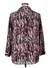 Christopher & Banks 100% Polyester Print Pink Long Sleeve Blouse Size XL (petite) - photo 2