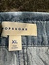 POPSUGAR 100% Cotton Blue Denim Shorts Size XL - photo 3