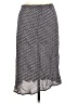 Salaam! 100% Rayon Chevron-herringbone Gray Casual Skirt Size M - photo 1