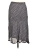 Salaam! 100% Rayon Chevron-herringbone Gray Casual Skirt Size M - photo 2