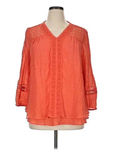 Style&Co 3/4 Sleeve T-Shirt (view 1)