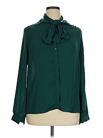 Lands' End Long Sleeve Blouse (view 1)