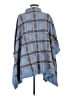 Max Studio Blue Poncho One size - photo 2