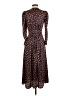 Sandro 100% Polyester Hearts Black Casual Dress Size EU (FR) 36 / US 4 - photo 2