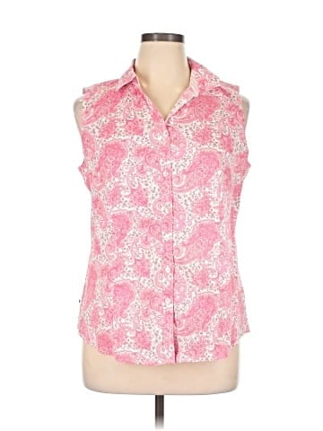 Talbots Sleeveless Button-Down Shirt (view 1)