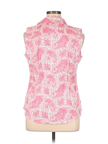 Talbots Sleeveless Button-Down Shirt (view 2)