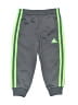 Adidas 100% Polyester Gray Track Pants Size 2T - photo 1