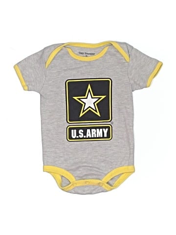 Tiny Troopers Short Sleeve Onesie (view 1)