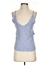 Lulus 100% Rayon Blue Tank Top Size S - photo 1