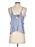 Lulus 100% Rayon Blue Tank Top Size S - photo 2