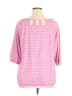 Faded Glory Pink 3/4 Sleeve Top Size 1X - photo 2
