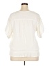 Maurices 100% Rayon Ivory Short Sleeve Blouse Size 2X - photo 2