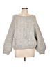 Free People Gray Pullover Sweater Size L - photo 1