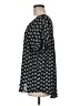 Pleione 100% Polyester Black Short Sleeve Blouse Size M - photo 5