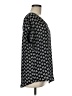 Pleione 100% Polyester Black Short Sleeve Blouse Size M - photo 4
