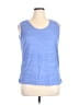 Simply Vera Vera Wang Blue Sleeveless Top Size XL - photo 1