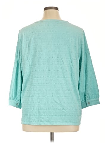 J.Jill 3/4 Sleeve Blouse (view 2)