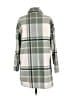 Banana Republic Plaid Green Coat Size S - photo 2
