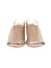 Adrienne Vittadini 100% Leather Tan Heels Size 6 - photo 2