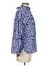 Madison 100% Cotton Paisley Blue 3/4 Sleeve Blouse Size S - photo 4