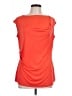 Worthington Orange Sleeveless T-Shirt Size L - photo 1